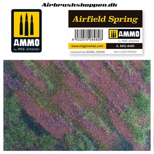 AMIG 8480 Airfield spring Scenic mat